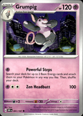 Grumpig Obsidian Flames 091/197 Uncommon Pokémon — English Near Mint