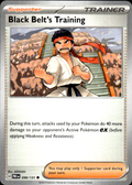 Black Belt's Training Prismatic Evolutions 098/131 Common Pokémon — English