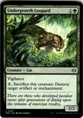 Undergrowth Leopard Tarkir: Dragonstorm 165 C Magic: The Gathering Near Mint