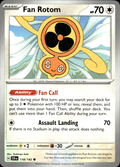 Fan Rotom Stellar Crown 118/142 Common Pokémon — English Near Mint