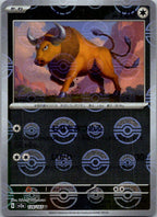 Tauros (Poke Ball Pattern) 128/165 SV2a: Pokemon Card 151 Pokemon Japanese NM