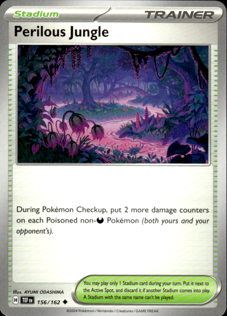 Perilous Jungle Temporal Forces 156/162 Uncommon Pokémon — English Near Mint