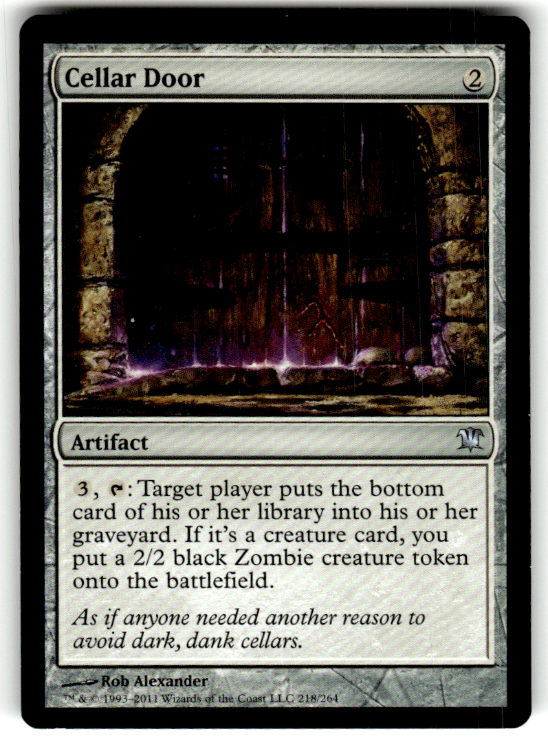Cellar Door Innistrad 218 U Magic: The Gathering Near Mint