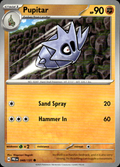 Pupitar Prismatic Evolutions 048/131 Common Pokémon — English Near Mint