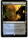Sunken Ruins Commander: Reality Fracture 86 R Magic: The Gathering Near Mint