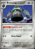 Bronzong Prismatic Evolutions 067/131 Uncommon Pokémon — English Near Mint