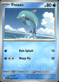Finizen Temporal Forces 048/162 Common Pokémon — English Near Mint