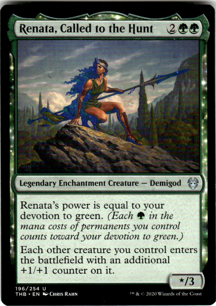 Renata, Called to the Hunt Theros Beyond Death 196 U Magic: The Gathering