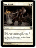 Last Breath Theros 22 C Magic: The Gathering Lightly Played