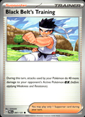 Black Belt's Training Prismatic Evolutions 097/131 Common Pokémon — English