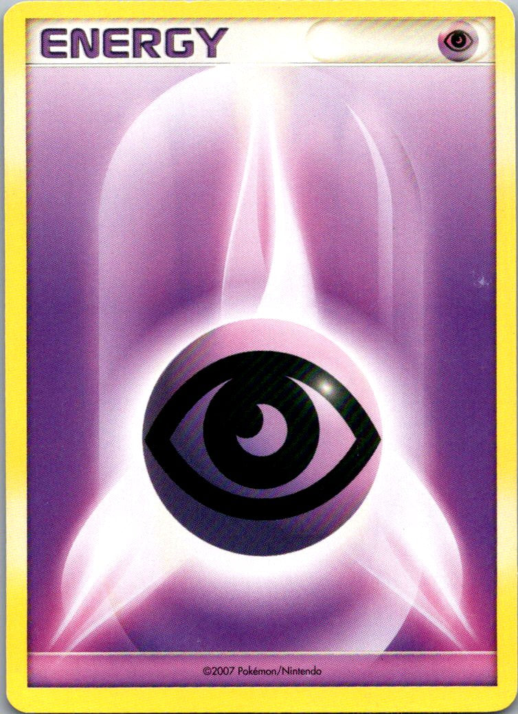 Psychic Energy 2007 Unnumbered  Non-Holo League & Championship Cards Pokemon HP