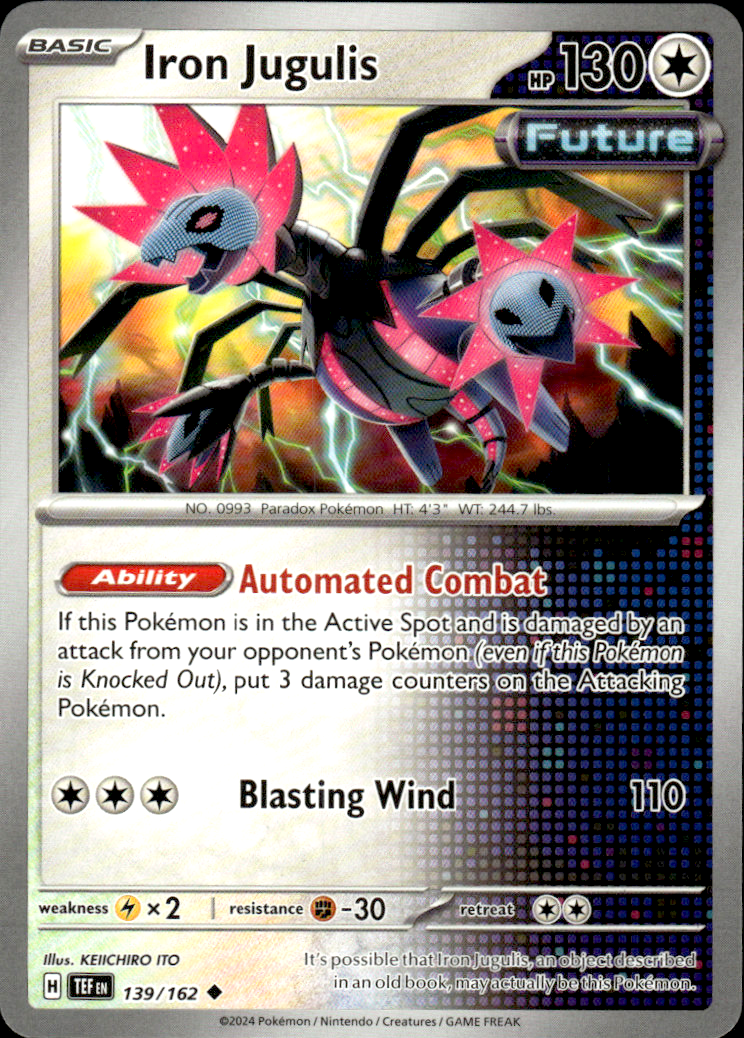Iron Jugulis Temporal Forces 139/162 Uncommon Pokémon — English Near Mint