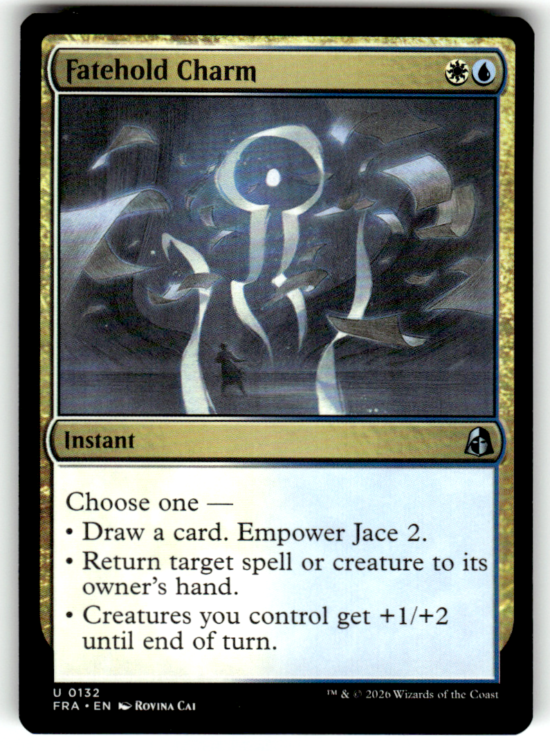 Fatehold Charm Reality Fracture 132 U Magic: The Gathering Near Mint