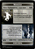 Monster Role / Sorcerer Role // Royal Role / Young Hero Role Double-Sided Token