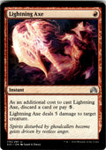 Lightning Axe Shadows over Innistrad 170 U Magic: The Gathering Near Mint