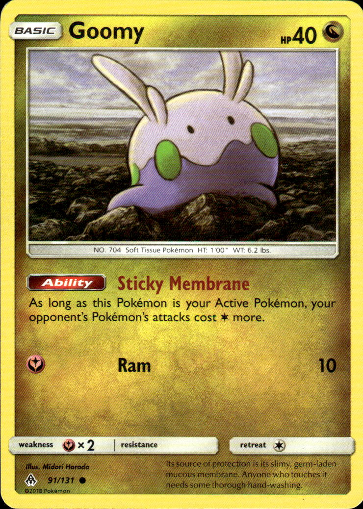 Goomy (91) SM - Forbidden Light 91/131 Common Pokémon — English