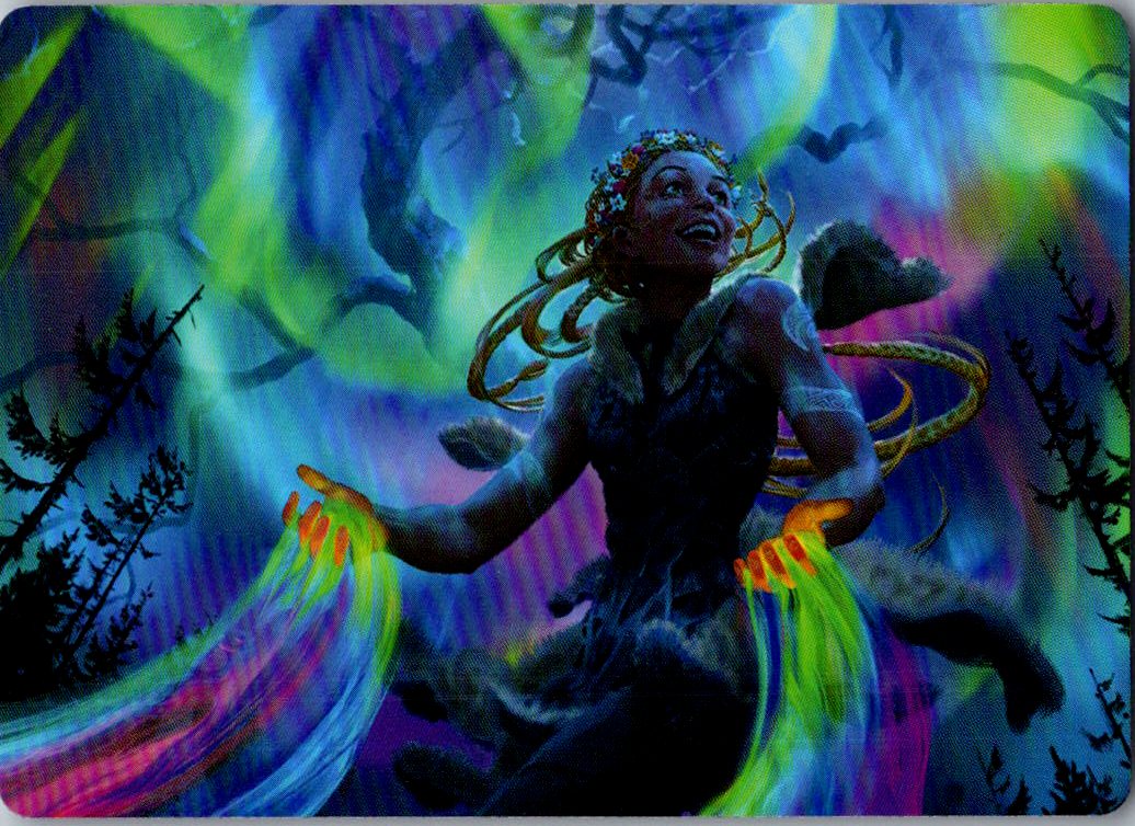 Esika, God of the Tree Art Card 43 Art Series: Kaldheim Magic: The Gathering NM
