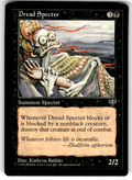 Dread Specter Mirage U Magic: The Gathering Lightly Played