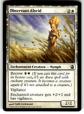 Observant Alseid Theros 24 C Magic: The Gathering Lightly Played