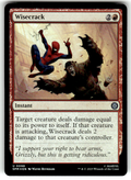 Wisecrack Marvel's Spider-Man 98 U Foil Magic: The Gathering Near Mint