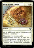 Duty Beyond Death Tarkir: Dragonstorm 10 U Magic: The Gathering Near Mint