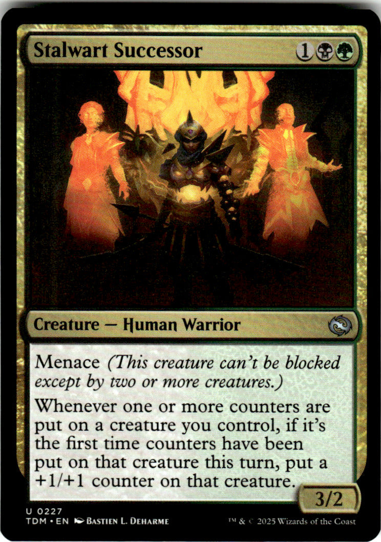 Stalwart Successor Tarkir: Dragonstorm 227 U Magic: The Gathering Near Mint