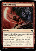 Satyr's Cunning Theros Beyond Death 152 C Magic: The Gathering Near Mint