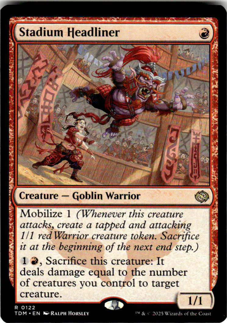Stadium Headliner Tarkir: Dragonstorm 122 R Magic: The Gathering Near Mint