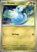 Dratini Obsidian Flames 157/197 Common Pokémon — English Near Mint