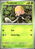 Toedscool Stellar Crown 017/142 Common Pokémon — English Near Mint