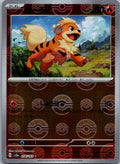 Growlithe (Poke Ball Pattern) 058/165 SV2a: Pokemon Card 151 Pokemon Japanese NM