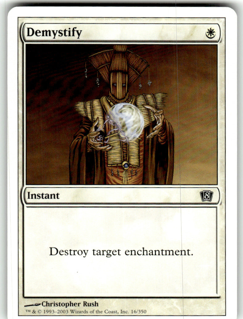Demystify 8th Edition 16 C Magic: The Gathering Lightly Played