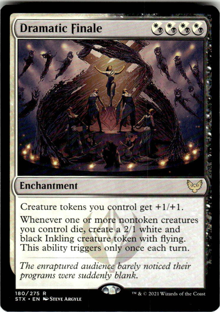 Dramatic Finale Strixhaven: School of Mages 180 R Magic: The Gathering Near Mint