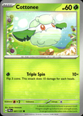 Cottonee Prismatic Evolutions 007/131 Common Pokémon — English Near Mint