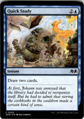 Quick Study Wilds of Eldraine 65 C Magic: The Gathering Near Mint