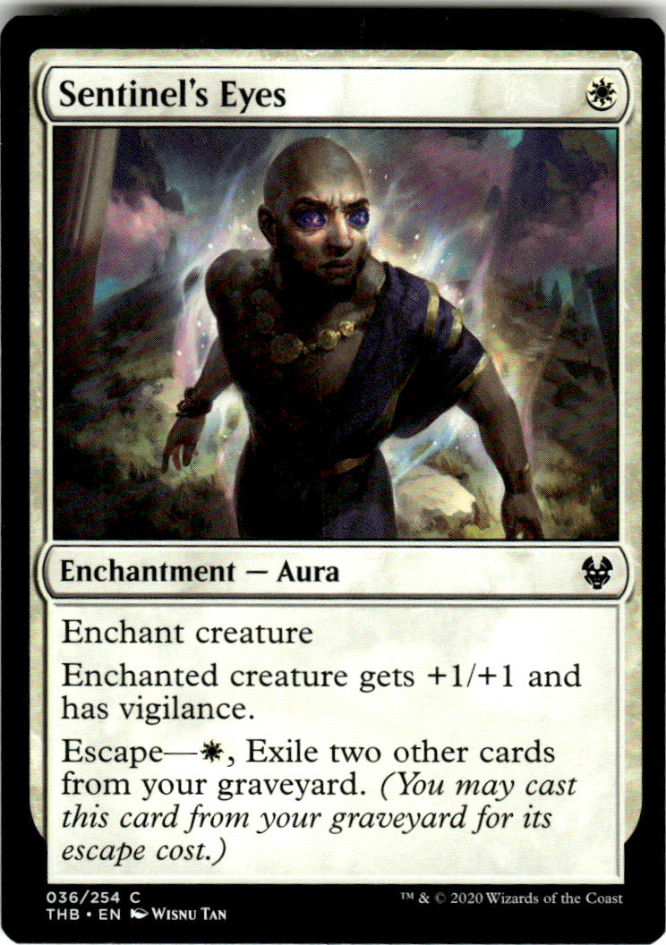 Sentinel's Eyes Theros Beyond Death 36 C Magic: The Gathering Near Mint