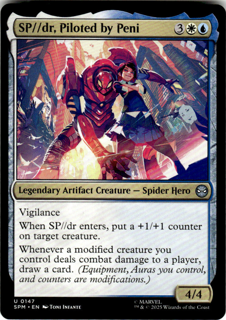SP//dr, Piloted by Peni Marvel's Spider-Man 147 U Magic: The Gathering Near Mint