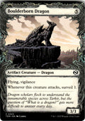 Boulderborn Dragon (Showcase) Tarkir: Dragonstorm 323 C Magic: The Gathering