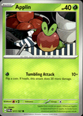 Applin Twilight Masquerade 017/167 Common Pokémon — English Near Mint