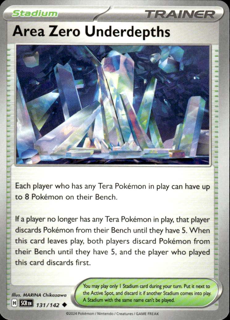 Area Zero Underdepths Stellar Crown 131/142 Uncommon Pokémon — English Near Mint