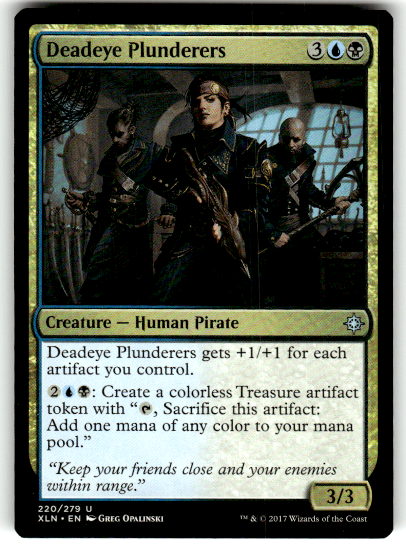 Deadeye Plunderers Ixalan 220 U Magic: The Gathering Near Mint