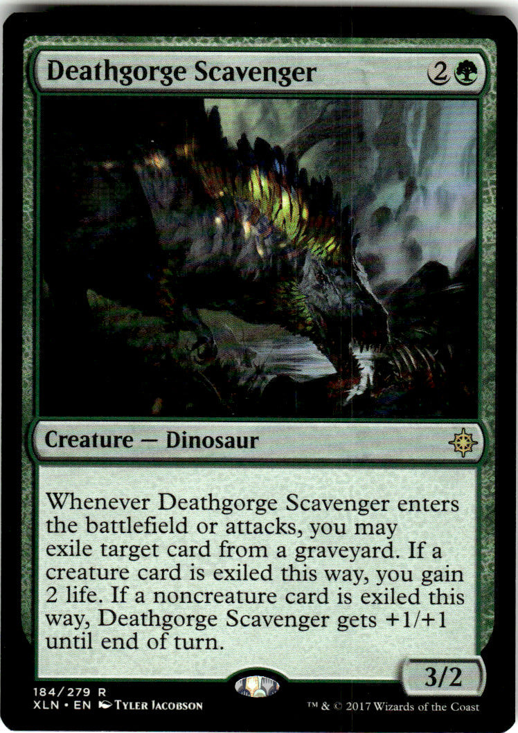 Deathgorge Scavenger Ixalan 184 R Magic: The Gathering Near Mint