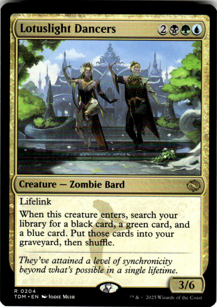 Lotuslight Dancers Tarkir: Dragonstorm 204 R Magic: The Gathering Near Mint