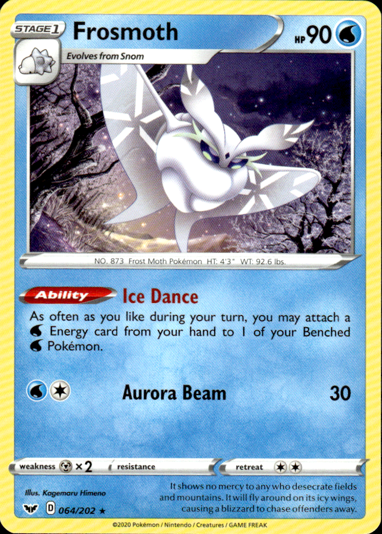 Frosmoth - (Non-Holo) Deck Exclusives 064/202 Rare Pokémon — English