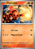 Charcadet Paldea Evolved 039/193 Common Pokémon — English Near Mint