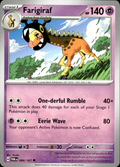 Farigiraf Twilight Masquerade 084/167 Uncommon Pokémon — English Near Mint