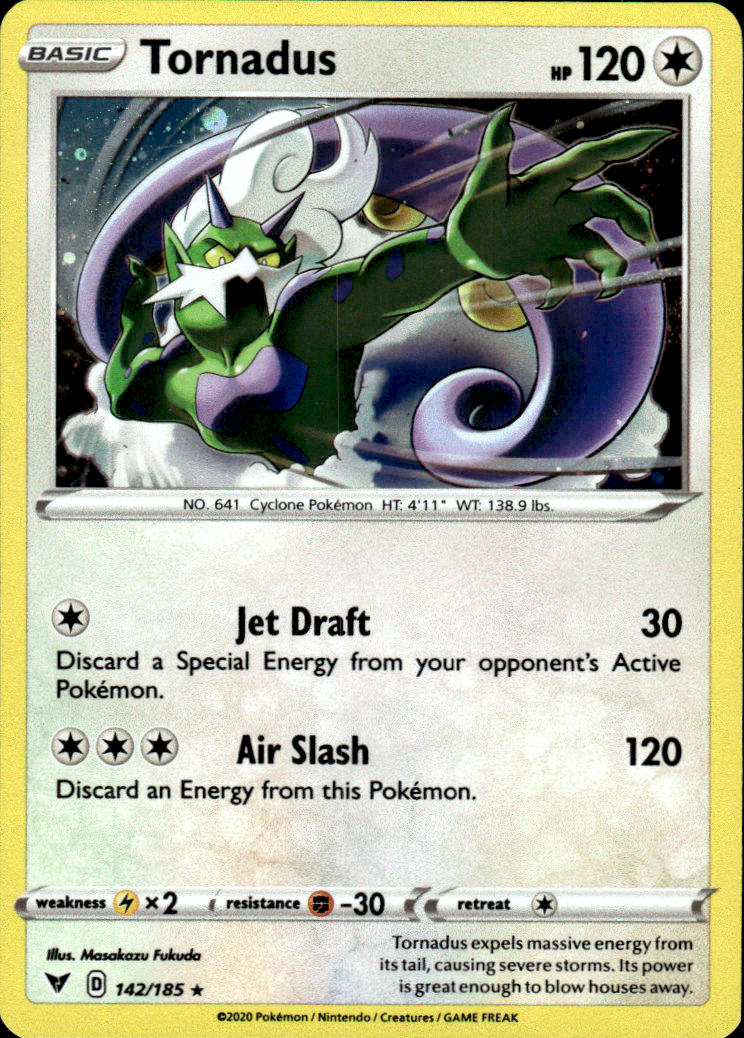Tornadus - (Cosmos Holo) Blister Exclusives 142/185 Promo Holo Pokémon — English
