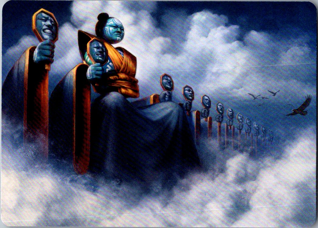 Myojin of Cryptic Dreams Art Card 7 Art Series: Kamigawa: Neon Dynasty MTG NM