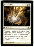 Riot Control Dragon's Maze 6 C Magic: The Gathering Lightly Played