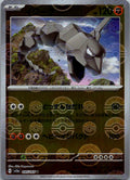 Onix (Poke Ball Pattern) 095/165 SV2a: Pokemon Card 151 Pokemon Japanese NM